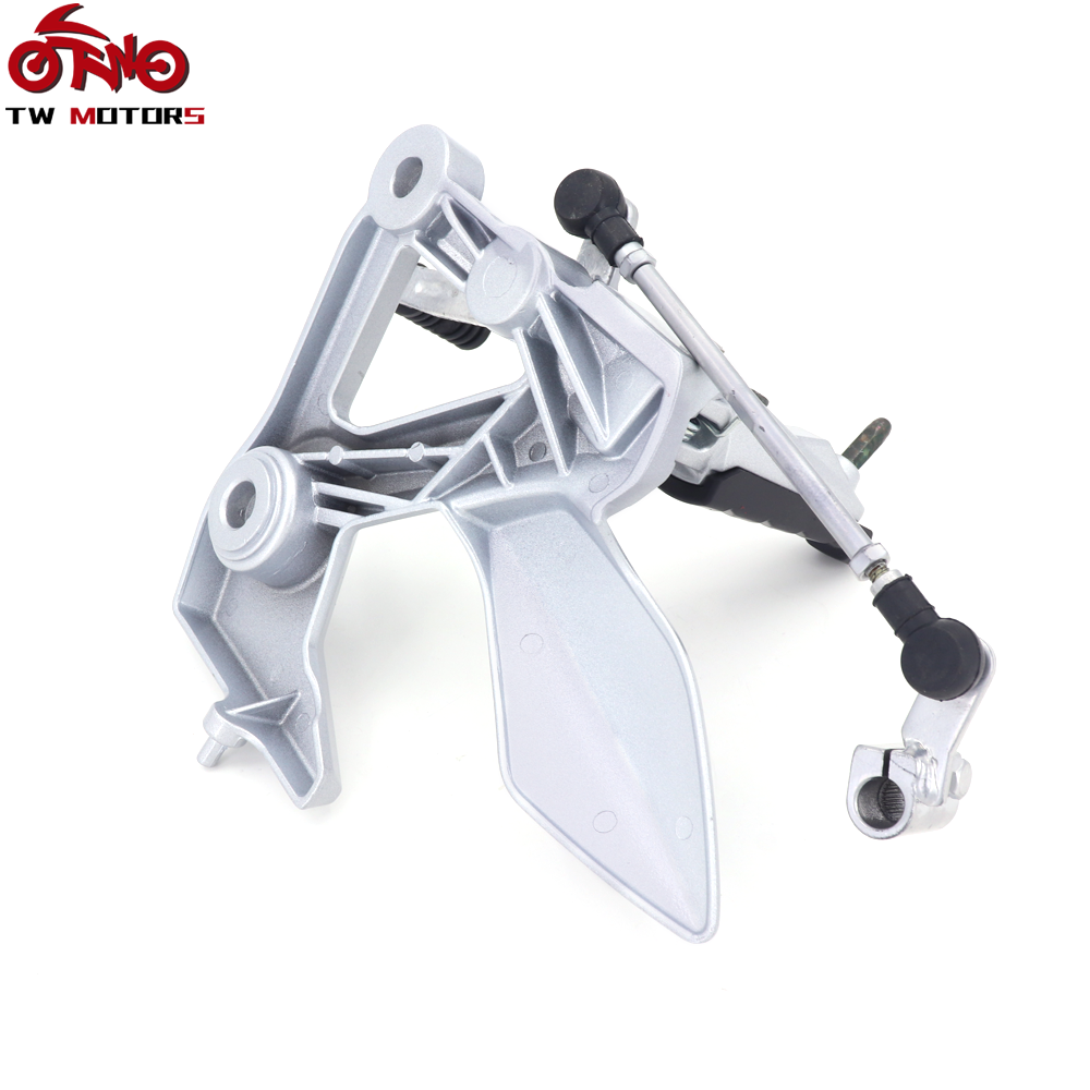 High Quality Front Foot Pedals Assembly Motorcycle Front Footrest Pegs For Wuji Motorcycle Accessory
