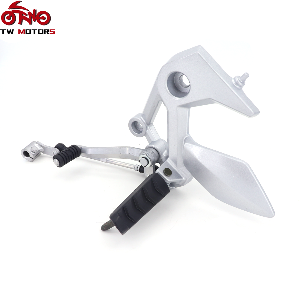 High Quality Front Foot Pedals Assembly Motorcycle Front Footrest Pegs For Wuji Motorcycle Accessory