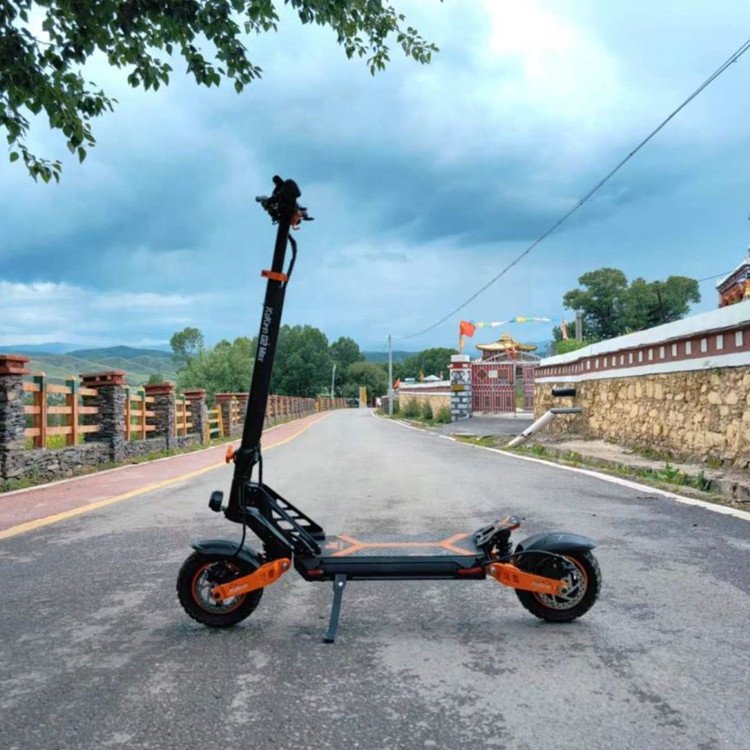 EU warehouse new design G2MAX 1000W powerful offroad foldable fastest 80km long range with seat 2 wheel adult electric scooter