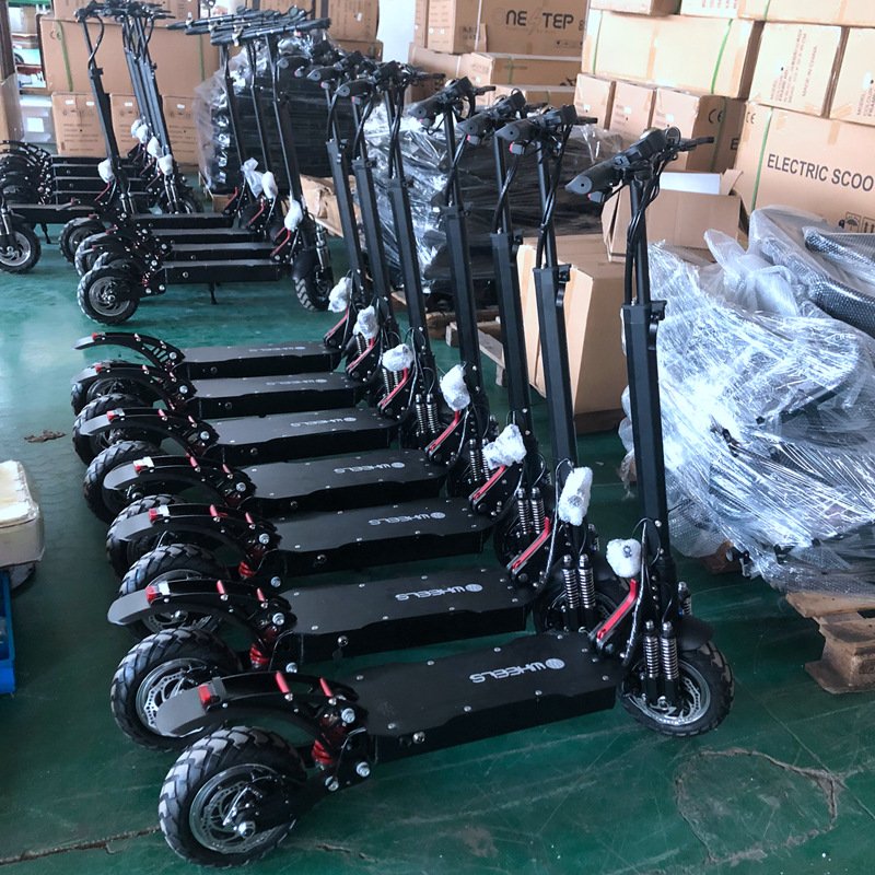 Custom Label dual motor electric scooter three wheeler electric scooter 1000w electric scooter