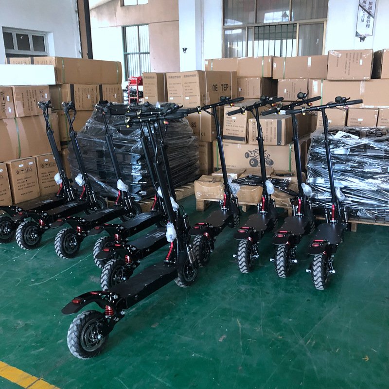 Custom Label dual motor electric scooter three wheeler electric scooter 1000w electric scooter