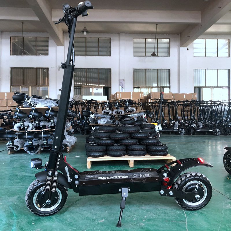 Custom Label dual motor electric scooter three wheeler electric scooter 1000w electric scooter