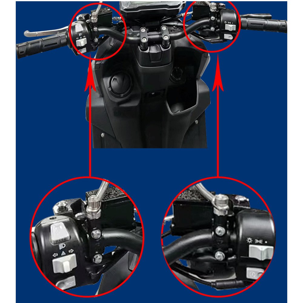 Motorcycle For Zuma Zoomer Tank 150CC BWS Scooter Front Windshield Motorcycle Modification Instrument Windshield