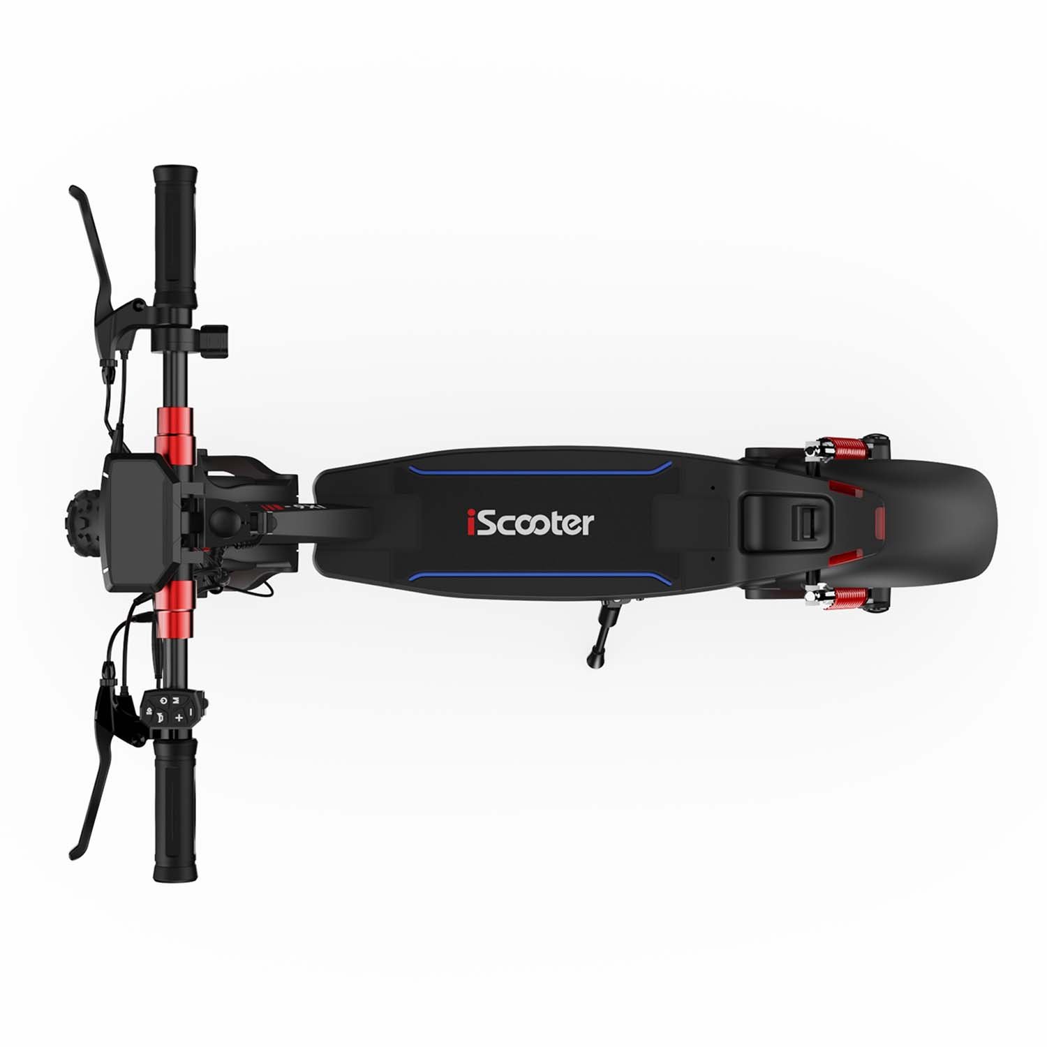 2024 New Off-Road BIG two wheel iScooter iX6 fast Electric Scooter With Suspension motor 1000W 11Inch Battery-Removable Escooter
