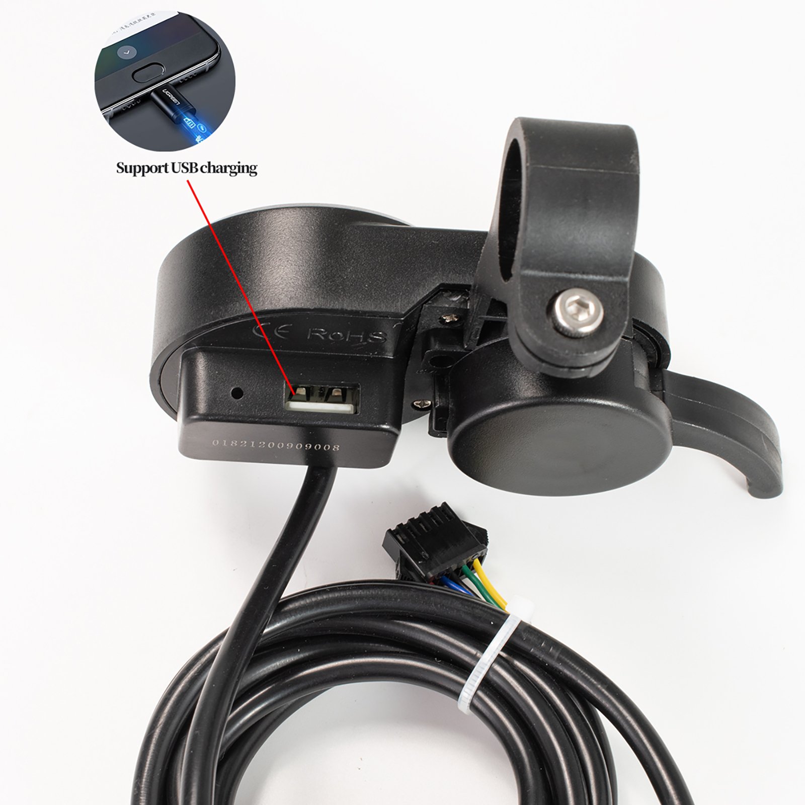 S887 24V-48V 250W 350W 500W Motor Brushless Controller with Display Accessory for Electric Scooter Parts 25A