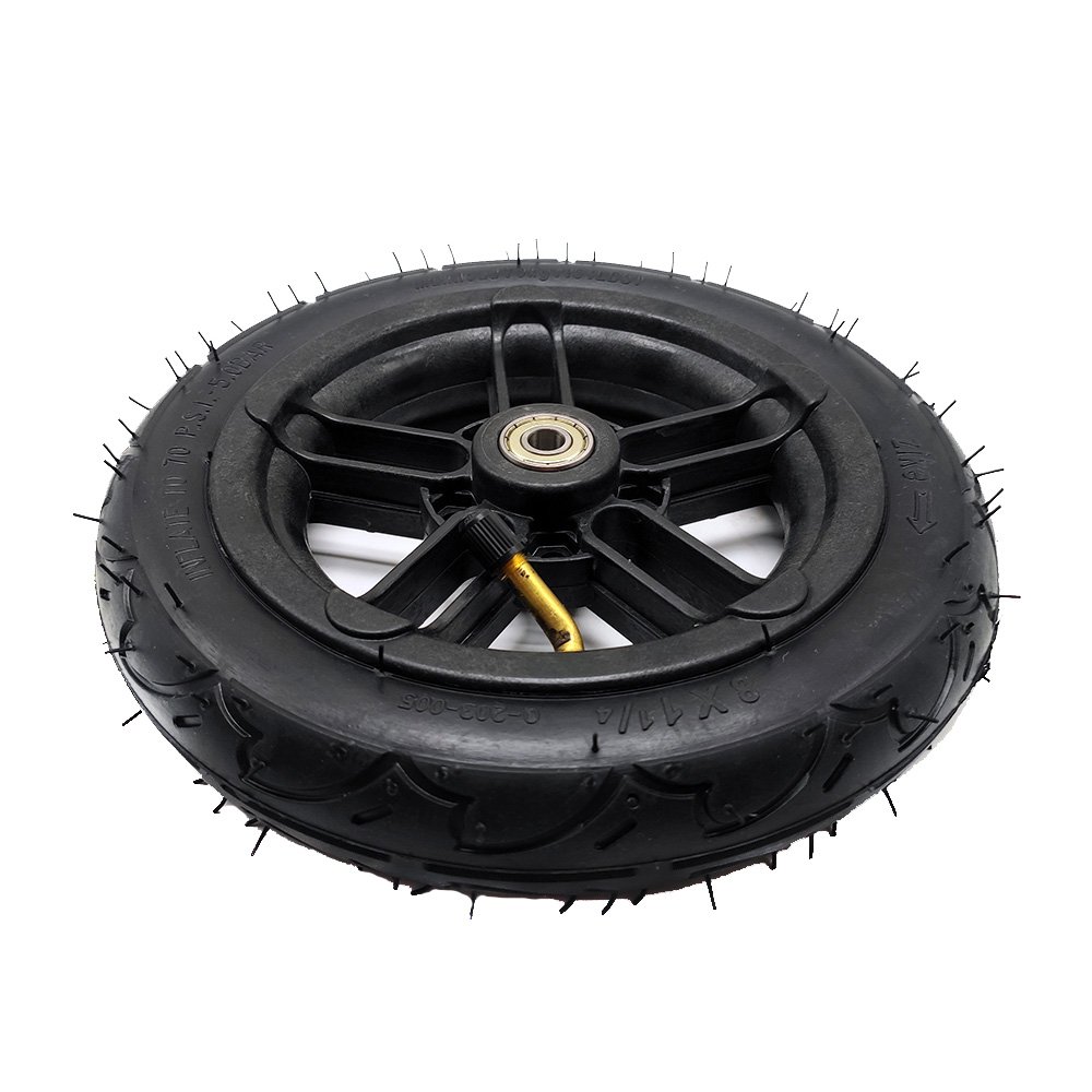 8 Inch 8x1 1/4 Wheel Pneumatic Inner Outer Tire for A-bike Folding Electric Scooter E-twow Replace Parts