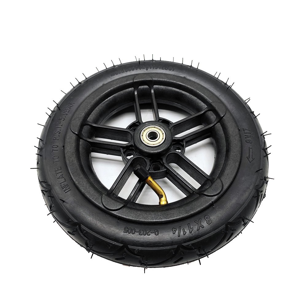 8 Inch 8x1 1/4 Wheel Pneumatic Inner Outer Tire for A-bike Folding Electric Scooter E-twow Replace Parts
