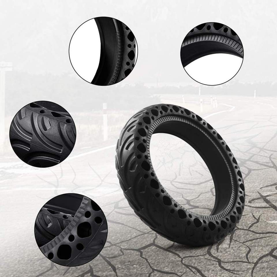 Superbsail EU stock 8.5 inch Solid Tyre Honeycomb Rubber Explosion-Proof Anti-Skid Solid Tire For Electric Scooter Tyre Parts