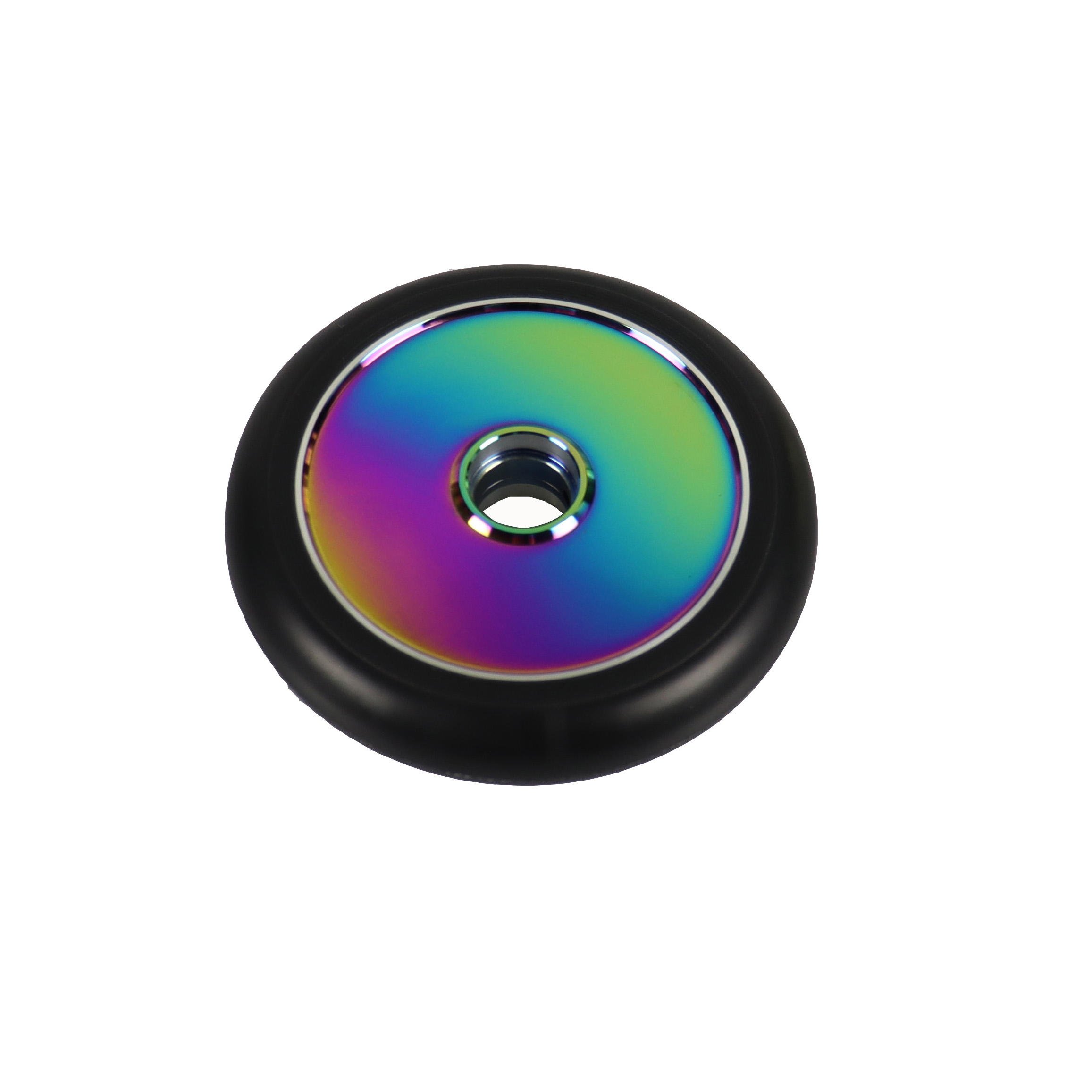 Scooter Parts And Accessories Pu Replacement Wheel Aluminium Metal Core Freestyle Wheel Stunt Scooter Wheels