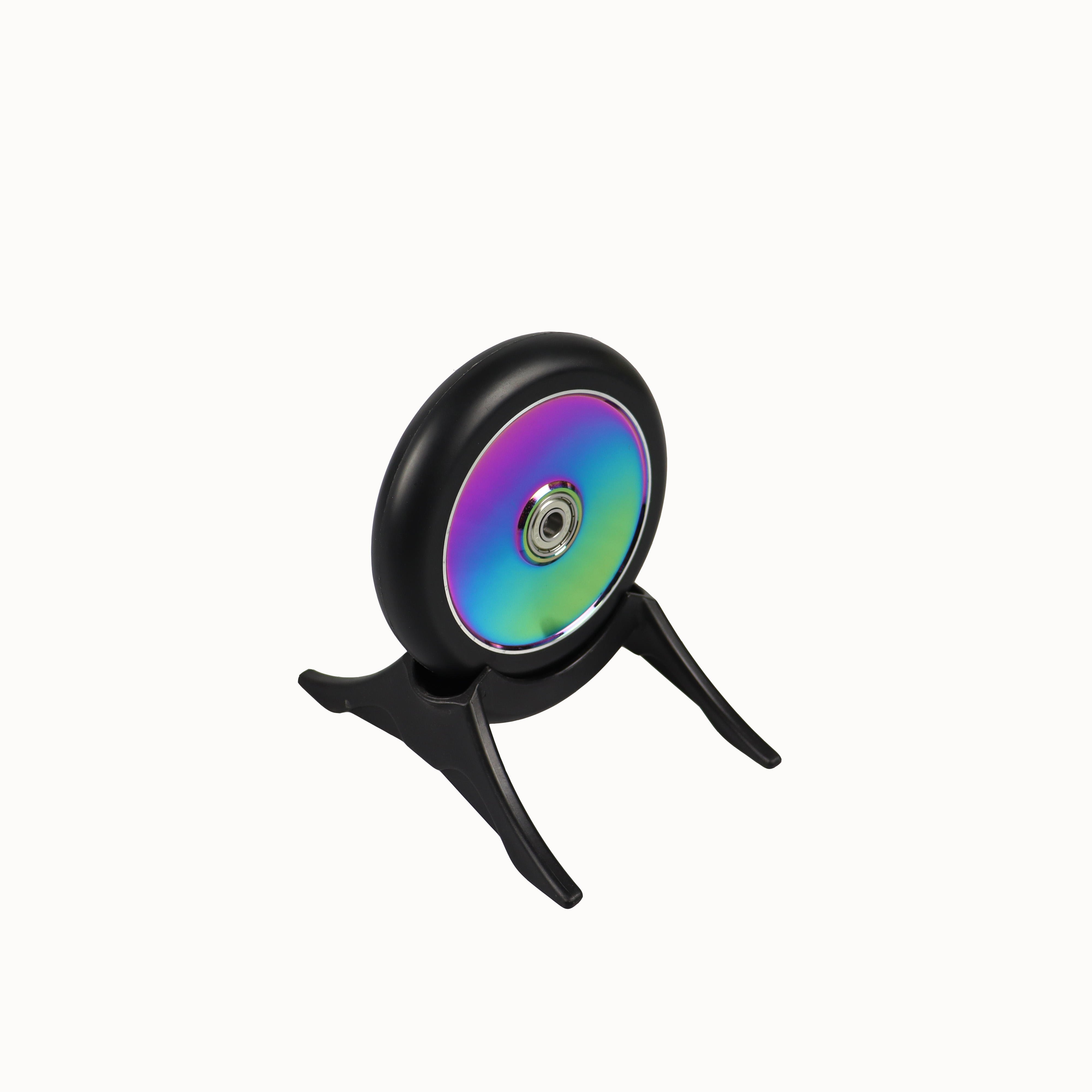 Scooter Parts And Accessories Pu Replacement Wheel Aluminium Metal Core Freestyle Wheel Stunt Scooter Wheels