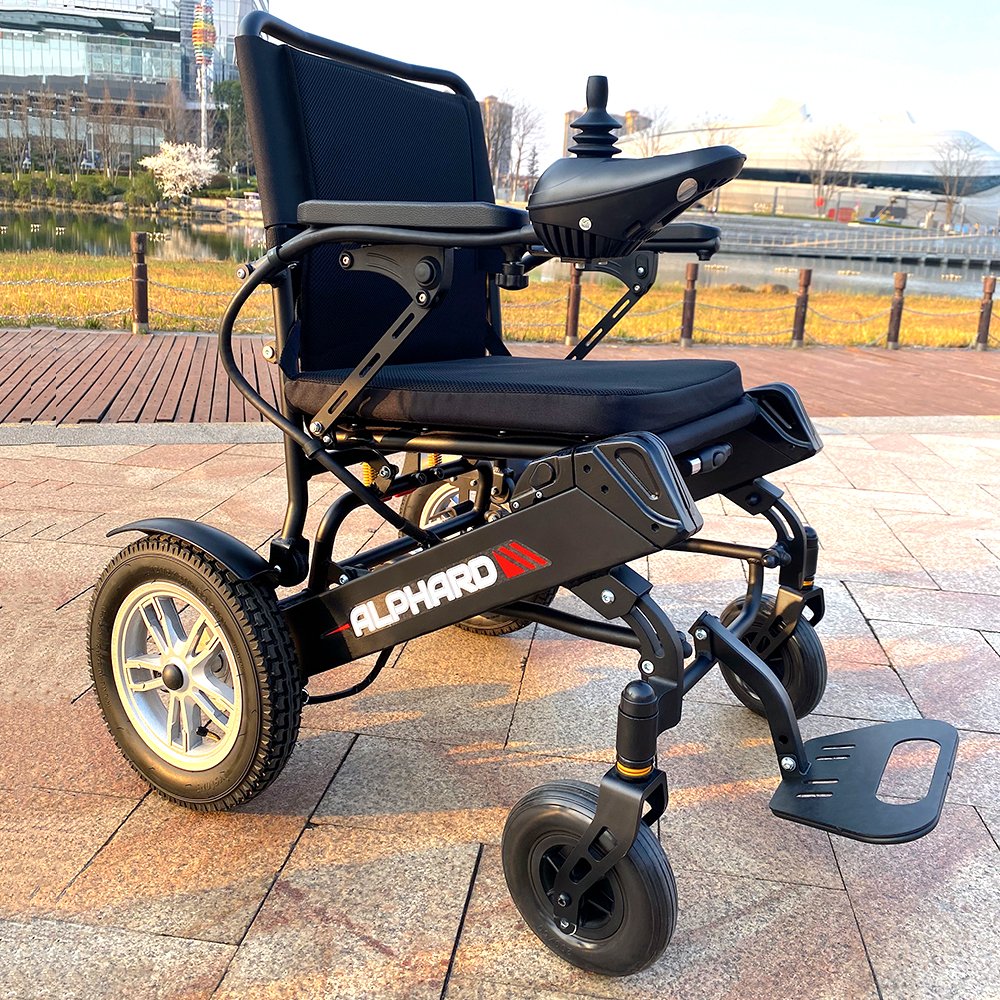 2023 NEW Folding Lightweight Electric Wheel Chair Handicapped Manufacturer Disabled Mobility Wheelchair Electric