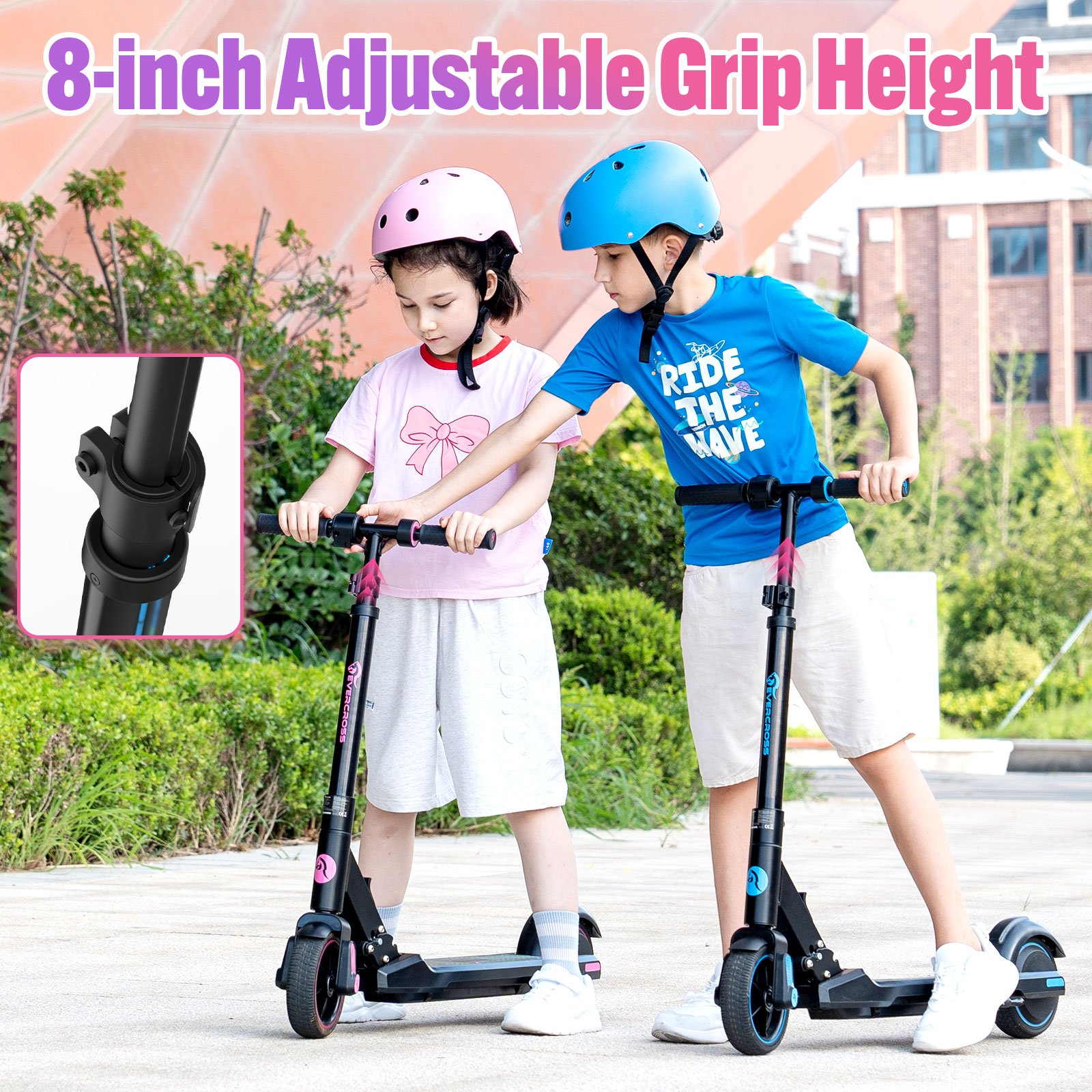 USA Stock LED Light Kids Scooter Electric Mini Scooter Electric Scooter For Kids Children