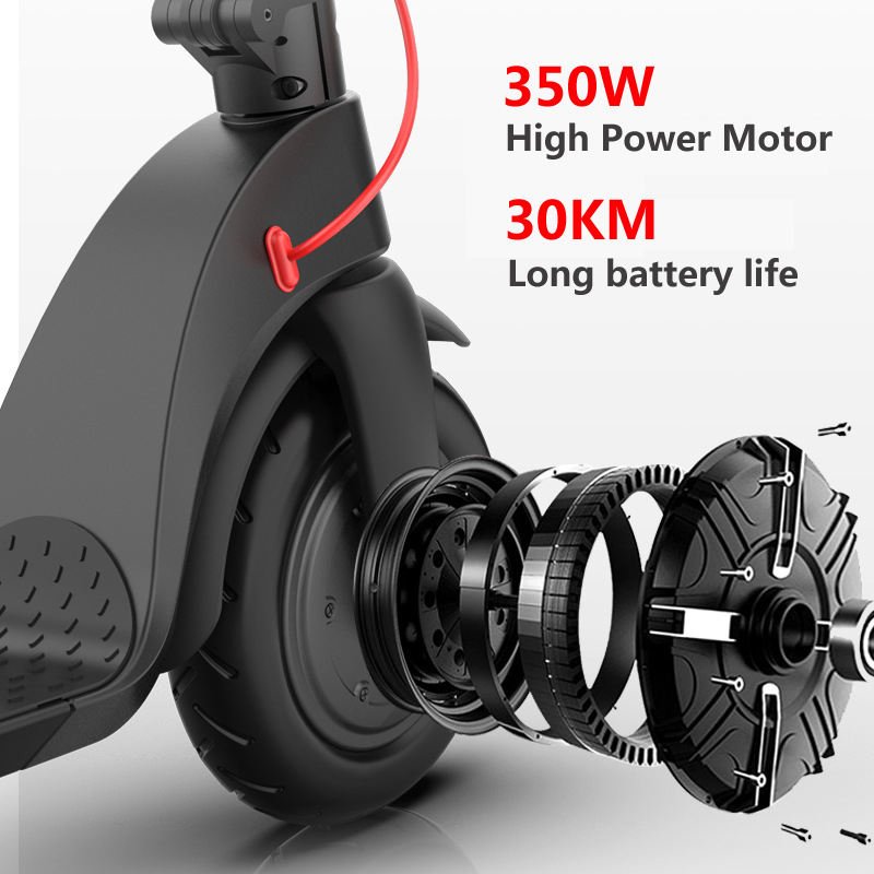 Oem Electric Scooter Scooty 1000 Watt Adult 10 Inch With Pedals Off-Road Kick Price Parts For E X7 350W