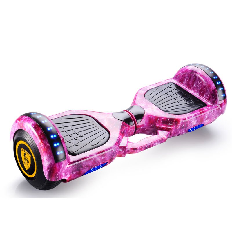 US UK EU Hot Selling 350w Kick Electric Scooter Go Kart 2 Wheel Hoverboard Bluetooth Led 6.5 Inch Hoverboard Foldable e Scooter