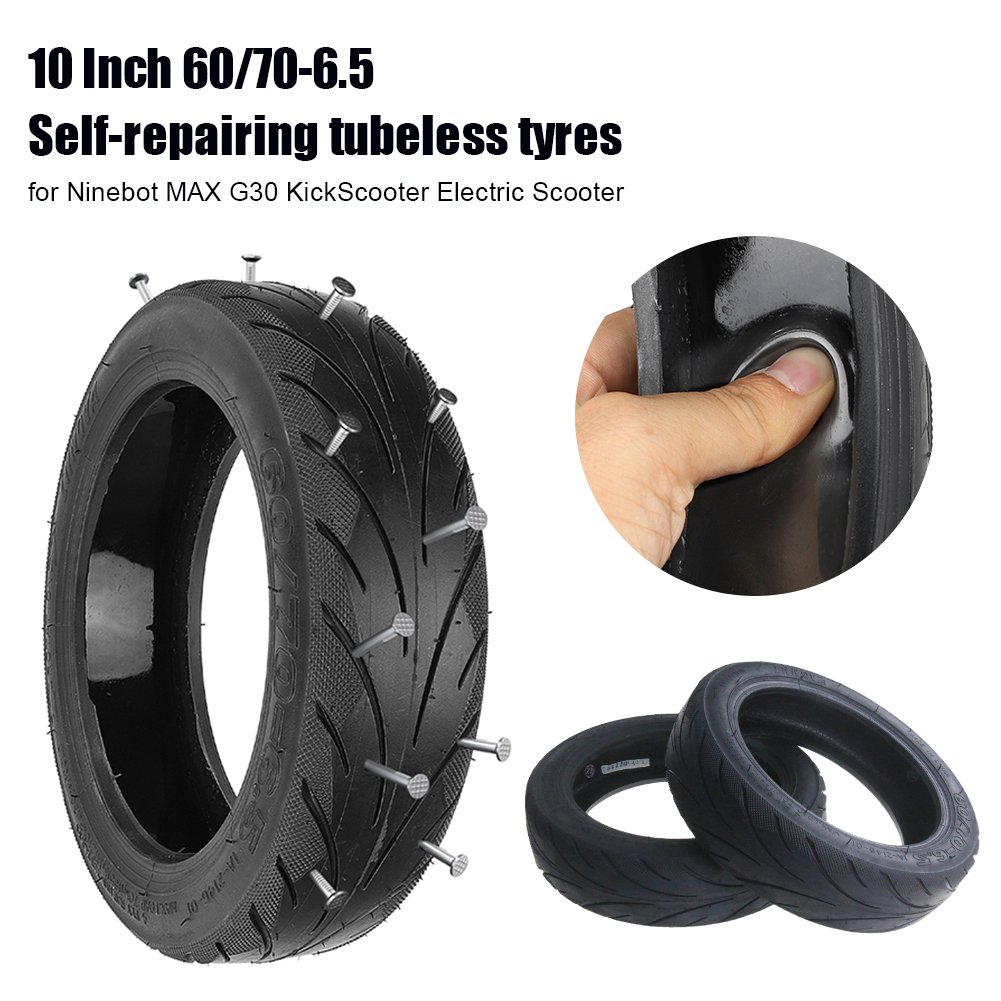 Tubeless Performance Rubber Tire 60/70-6.5 Self Repair Tire G30 Max G30D Built in Live Glue Explosion Proof Tires