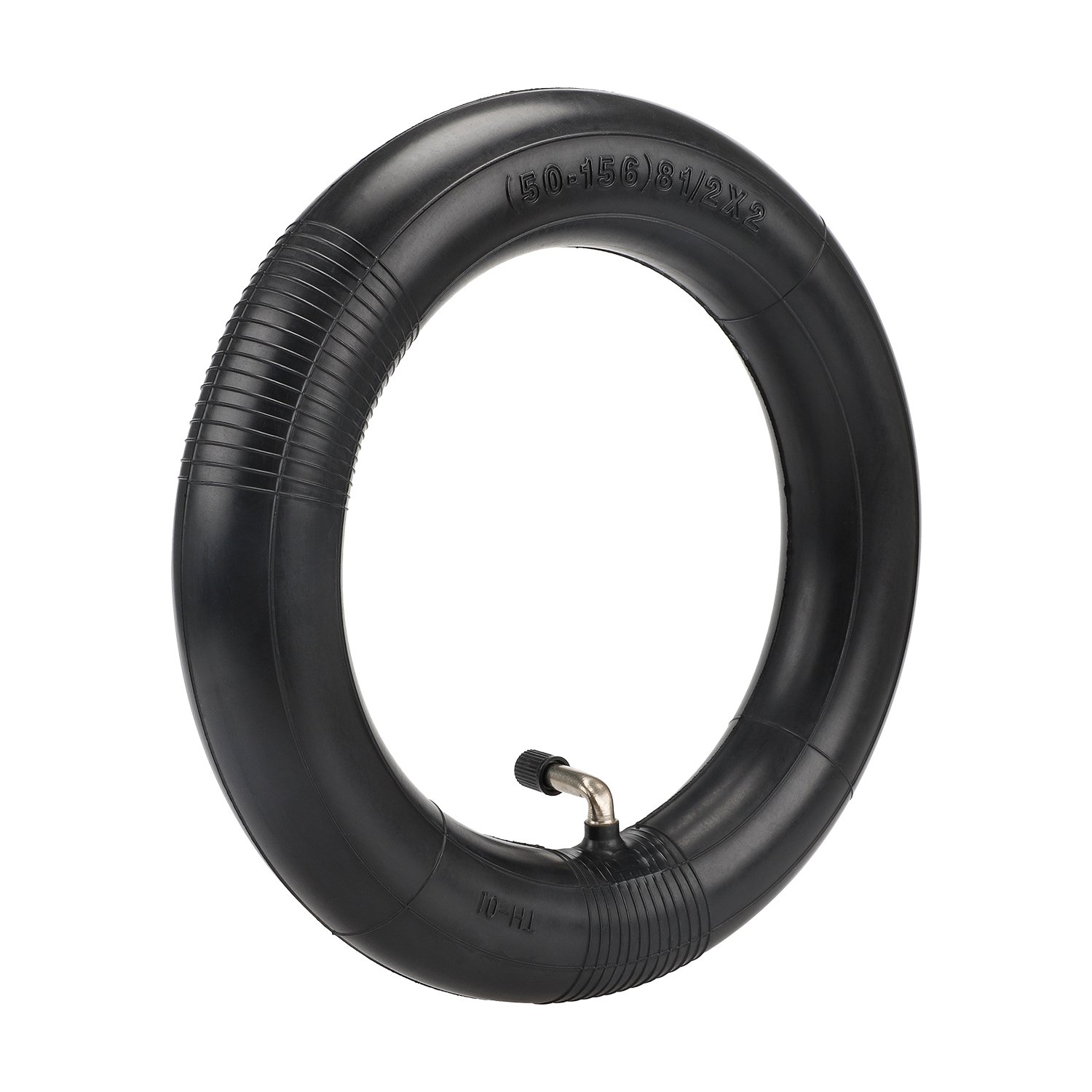 EU Warehouse 10 Inch Curved Inner Tube 10*2.5 Valve Reinforced Inner Tube with 90 Degree Inward Valve For Scooter Wheel Tire