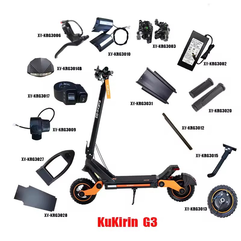 New Kugoo KuKirin M4/M4Pro/ G3/G3Pro/ M5PRO/G2 Max/G2Pro Electric Scooter Spare Parts Scooter Body Accessories