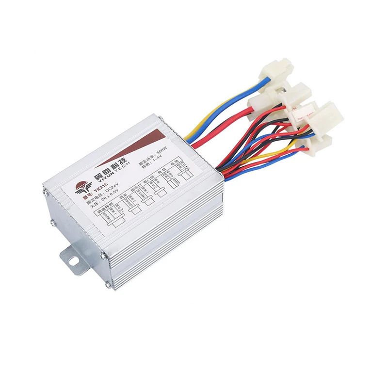 500W 48V 36V 24V Electric Bike Motor Brushed Speed Regulators DC Electric Controller E-scooter Part