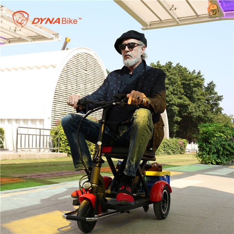 New Design 3 Wheel Elderly Folding Electric Power Mobility Scooter