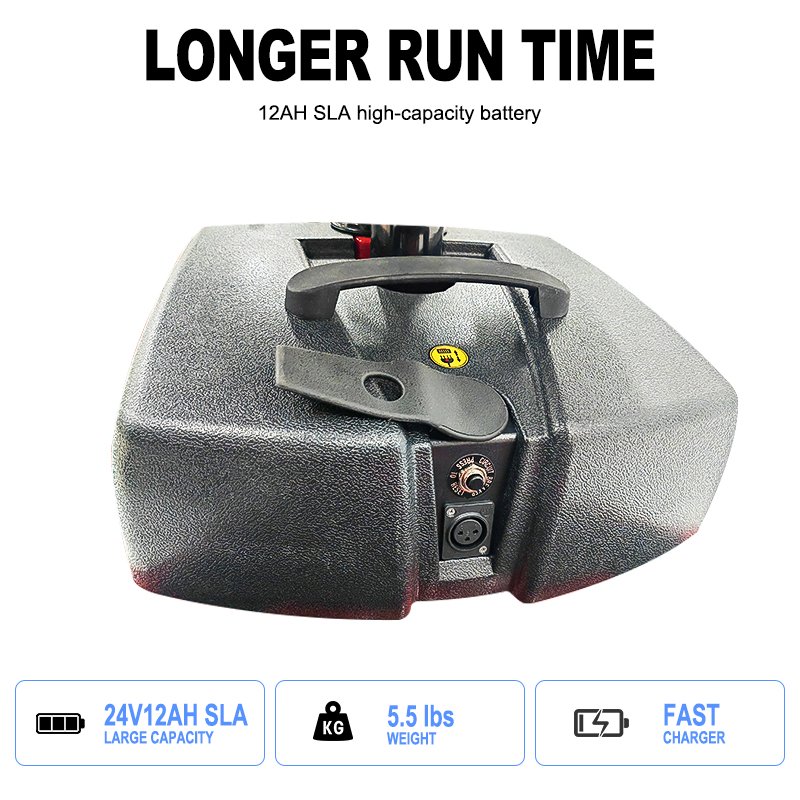 Travel 4 Wheels Elderly Electric Scooter Disabled Handicapped Folding Mobility Scooter For Seniors