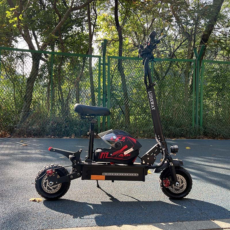 High power 48v 1650W*2 Double motor adult folding dual motor electric scooter