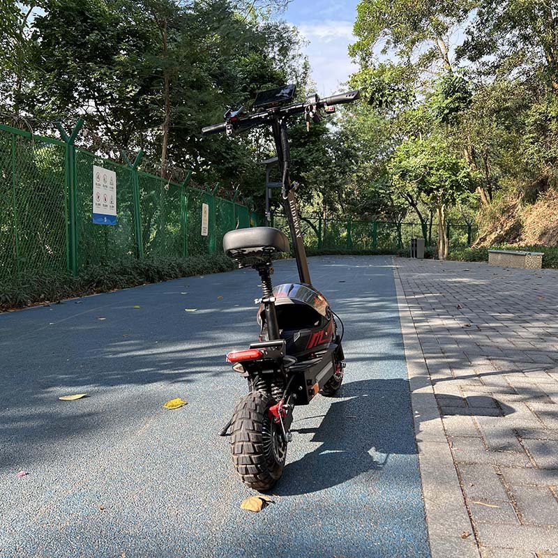 High power 48v 1650W*2 Double motor adult folding dual motor electric scooter