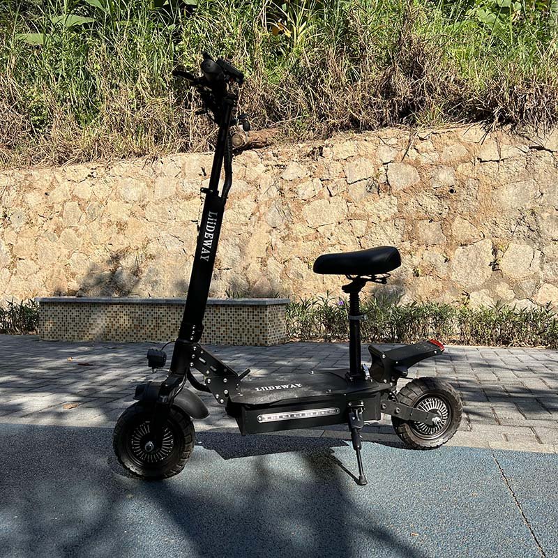 High power 48v 1650W*2 Double motor adult folding dual motor electric scooter