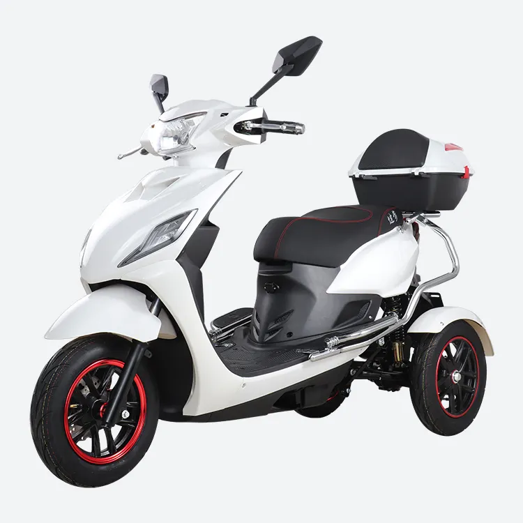 60V 72V 48V 20AH Electric Scooter Adult Powerful Three Wheel Mobility Scooter with 650W Brushless Motor