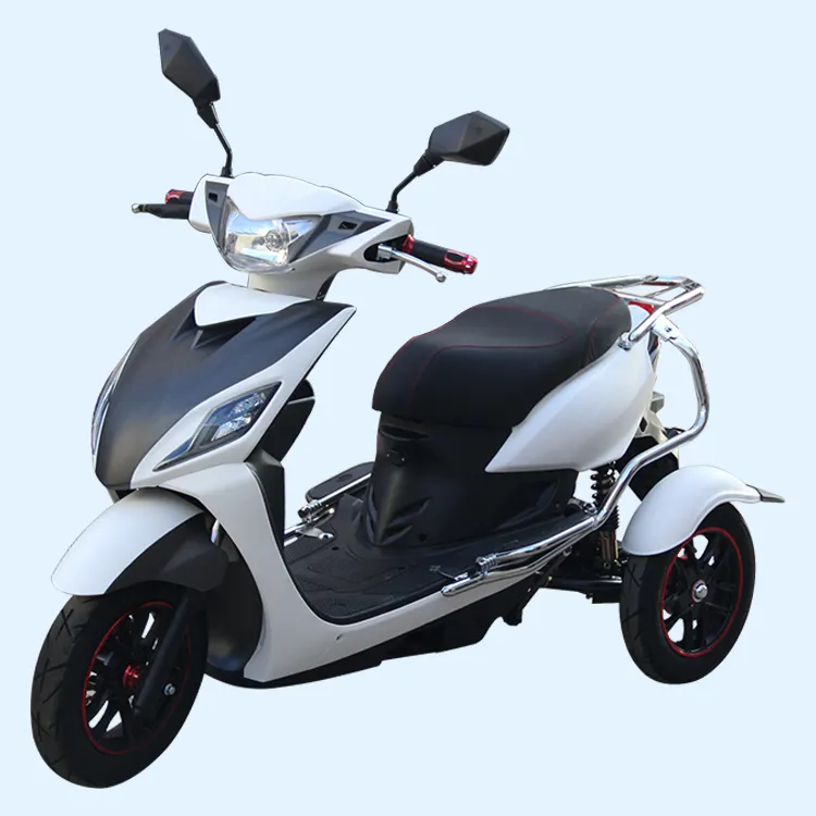 60V 72V 48V 20AH Electric Scooter Adult Powerful Three Wheel Mobility Scooter with 650W Brushless Motor