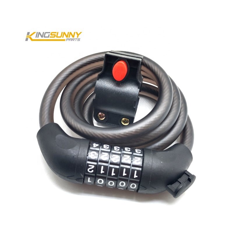 For Xiaomi M365 Electric Scooter Quality Parts Tools Scooter Accessories Universal Security Code Locks Bicycle Chain Cable Lock