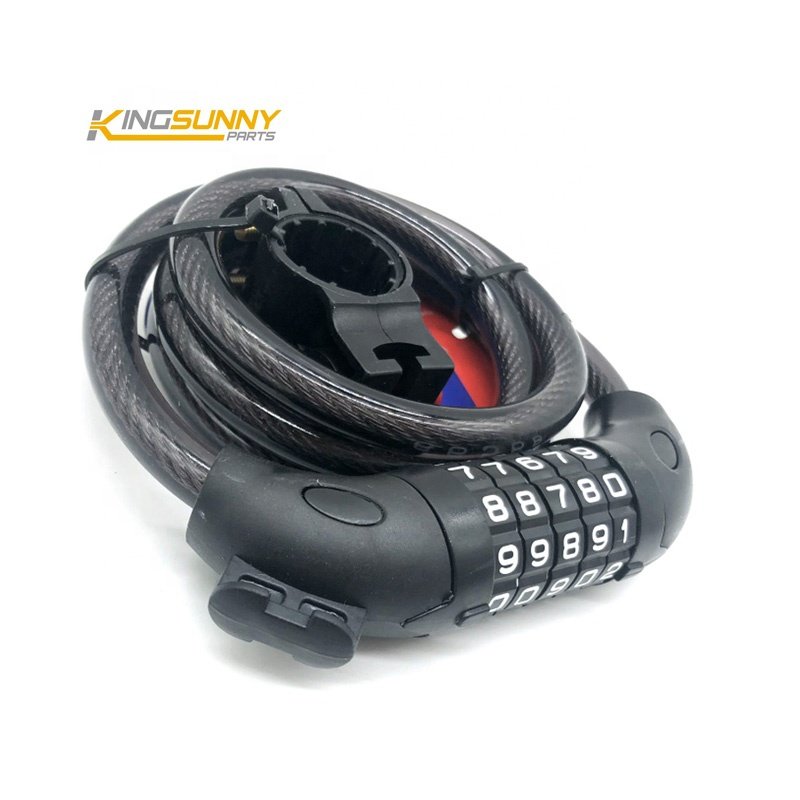 For Xiaomi M365 Electric Scooter Quality Parts Tools Scooter Accessories Universal Security Code Locks Bicycle Chain Cable Lock