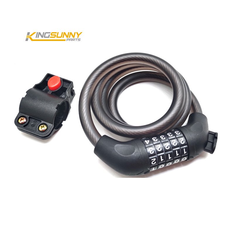 For Xiaomi M365 Electric Scooter Quality Parts Tools Scooter Accessories Universal Security Code Locks Bicycle Chain Cable Lock