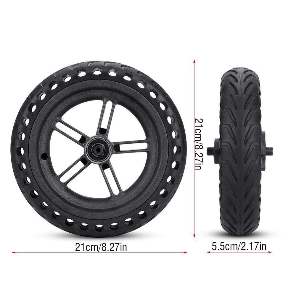 New Image 10 Inch Fat Thick Rear Wheel Outer Tire For Xiao Mi M365 Electric Scooter Wheels Solid Tire M365 Scooter Wheels