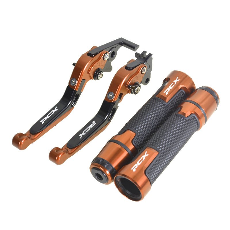 PCX125 PCX150 Motorcycle Adjustable Brake Clutch Lever 7/8" 22MM Handlebar Grips Accessories For Honda PCX 125 PCX 150