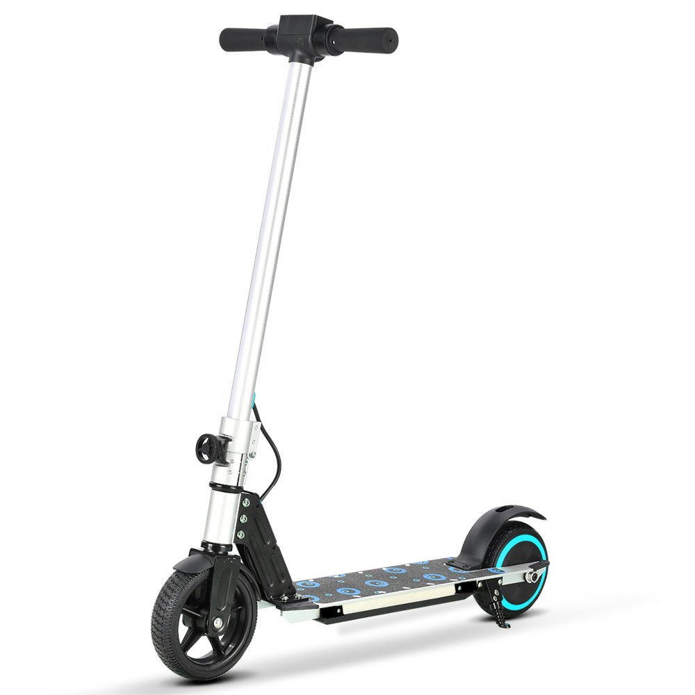 Youth Rechargeable Skateboard Two-Wheeled Electric Assisted Scooter with Lithium Battery Electric Scooter for Kids