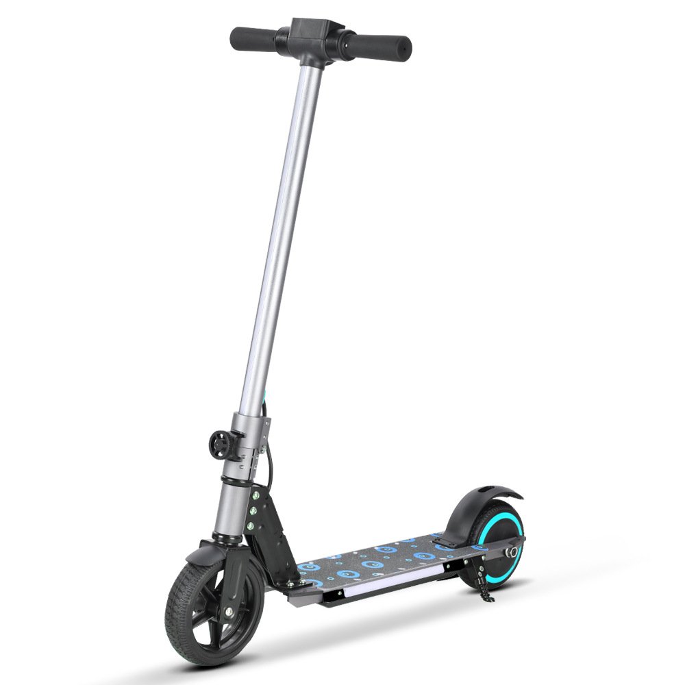 Youth Rechargeable Skateboard Two-Wheeled Electric Assisted Scooter with Lithium Battery Electric Scooter for Kids