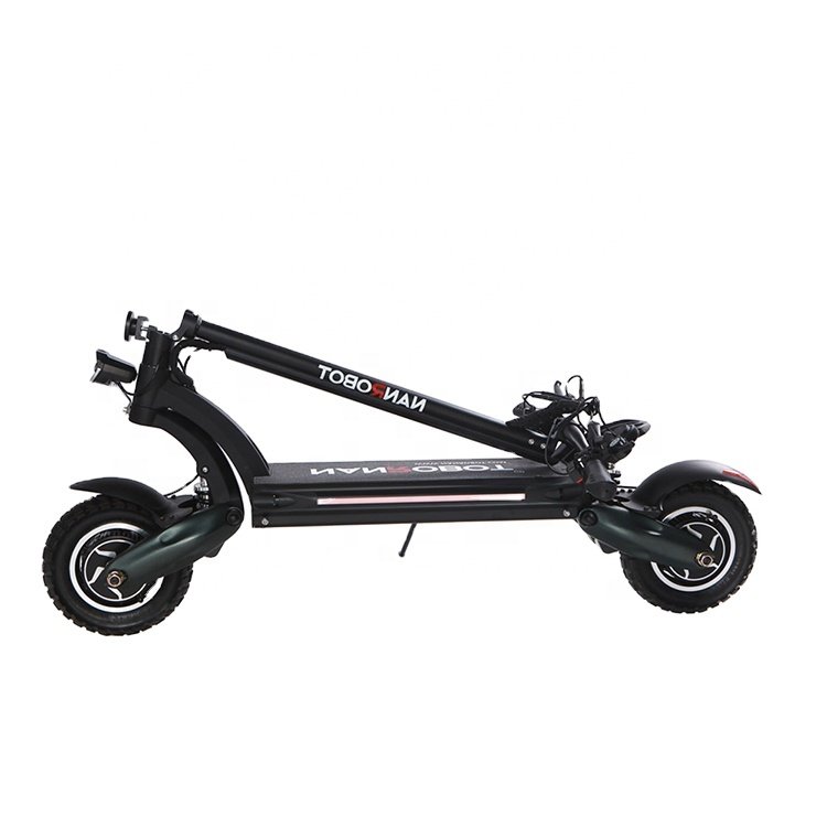 NANROBOT D6+ Shorter Charging Time And Higher Efficiency Delivery Drifting Electric Scooter LED Head Light