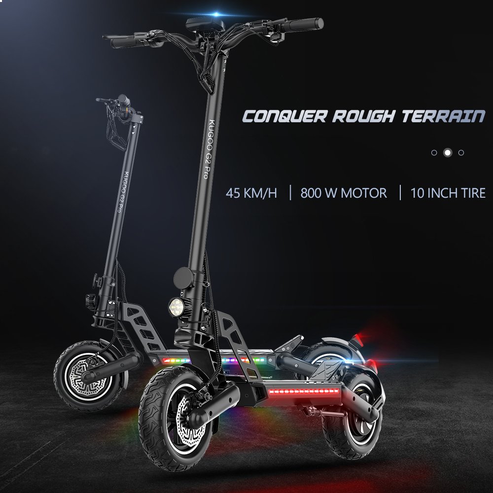 KUGOO G2 PRO Electric Scooter 15ah 48v 800w CE RoHS UKCA Certified Unisex Digital Smart EU/UK Warehouse Stock
