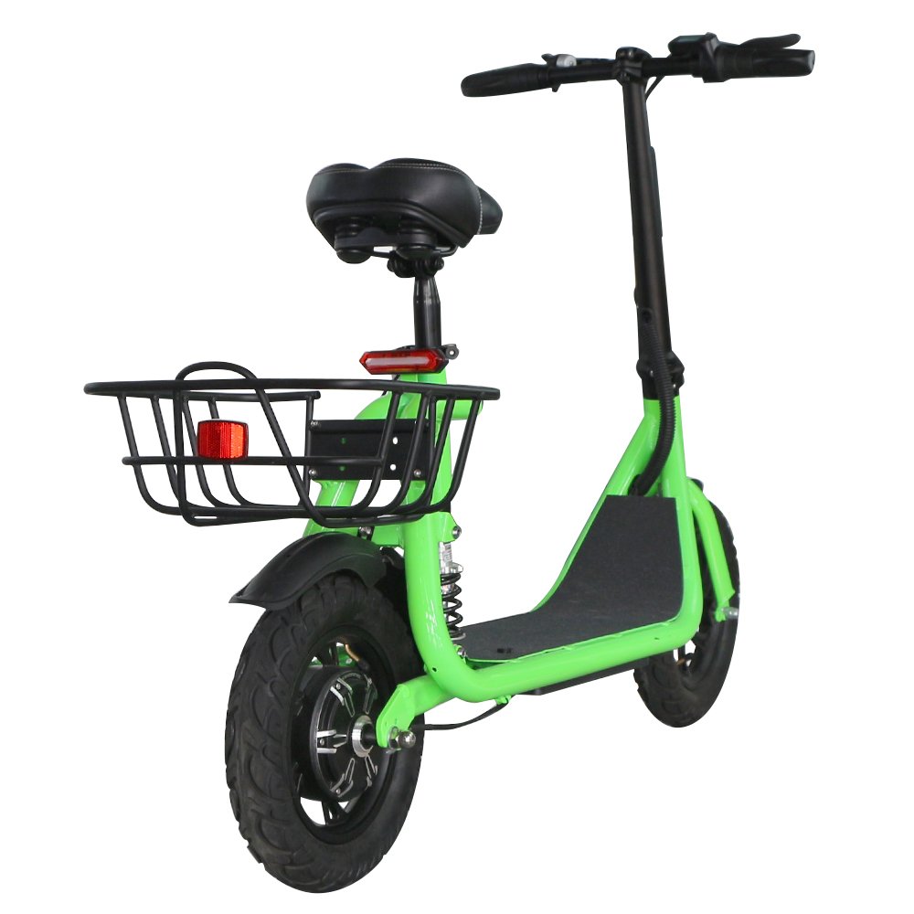 500w 12 Inch 2 Two Wheel Foldable Cheap Electric E Scooter Bike With Seat For Adult
