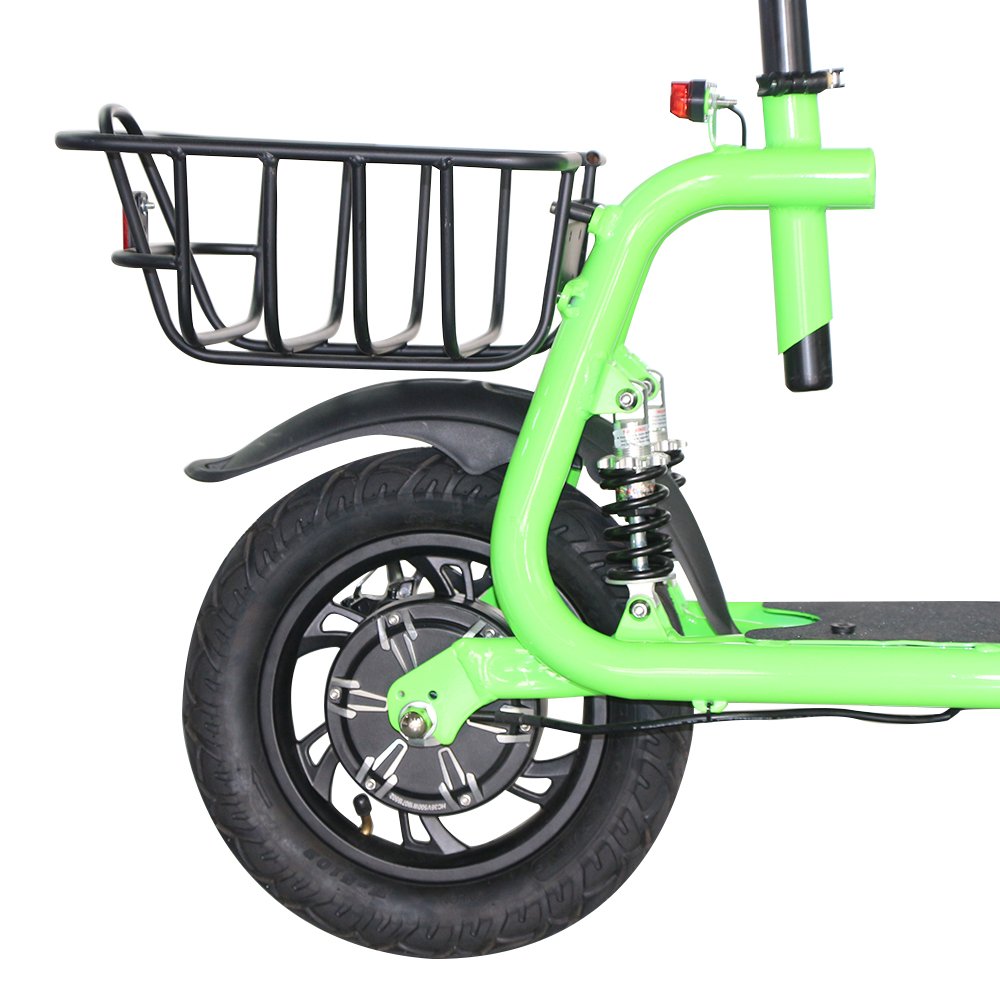 500w 12 Inch 2 Two Wheel Foldable Cheap Electric E Scooter Bike With Seat For Adult