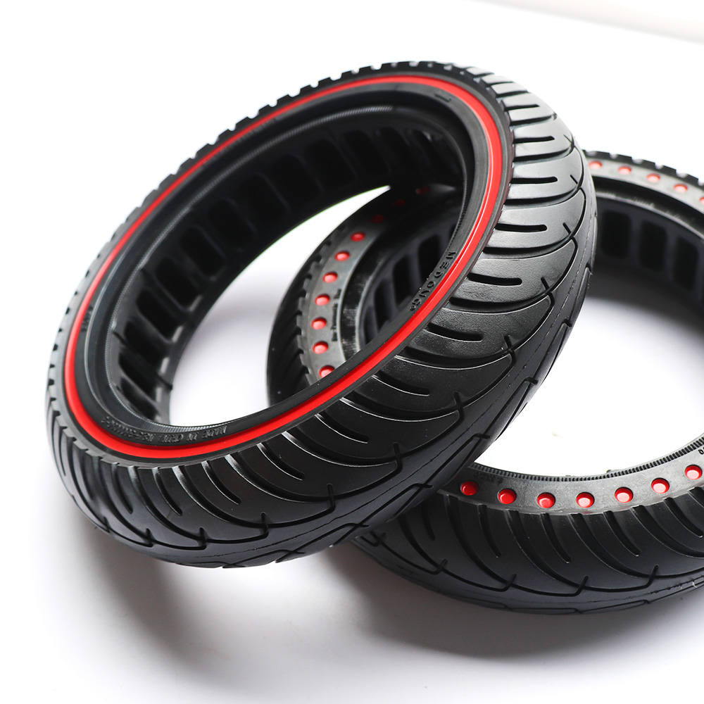 Superbsail EU Stock Original Tire For Xiaomi M365 MI Scooter Solid Tyre Hole Tires Shock Absorber Non-Pneumatic Rubber Wheel