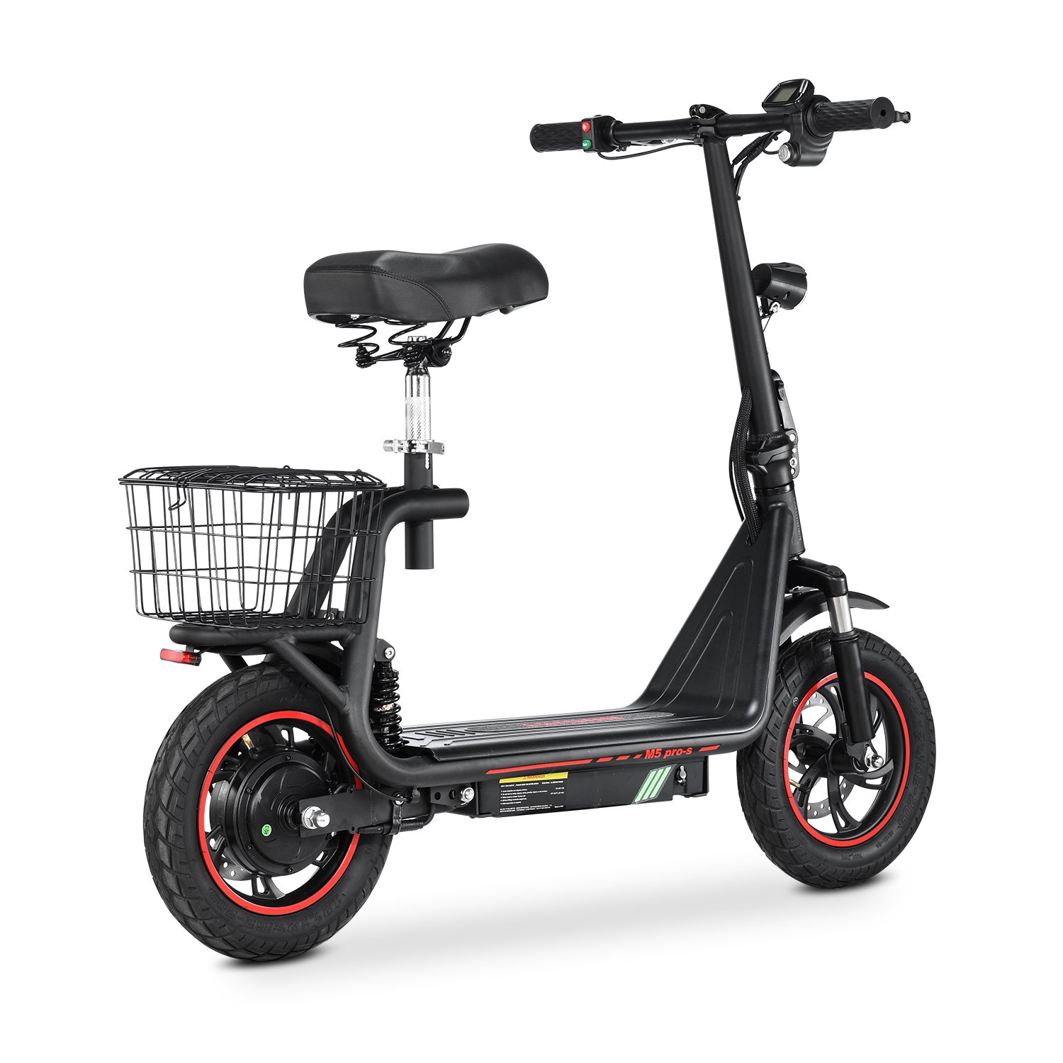 EU USA BOGIST M5 Pro Adults Electric Scooter 48V 15AH 500W foldable e scooter electric WIth Seat and basket