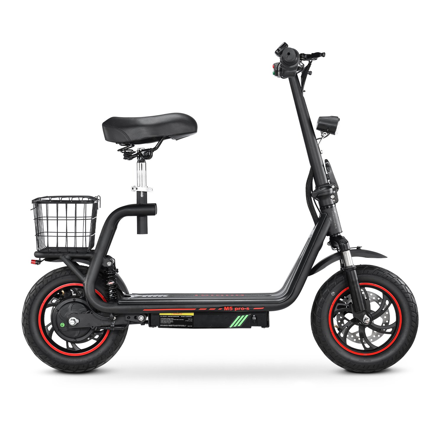 EU USA BOGIST M5 Pro Adults Electric Scooter 48V 15AH 500W foldable e scooter electric WIth Seat and basket