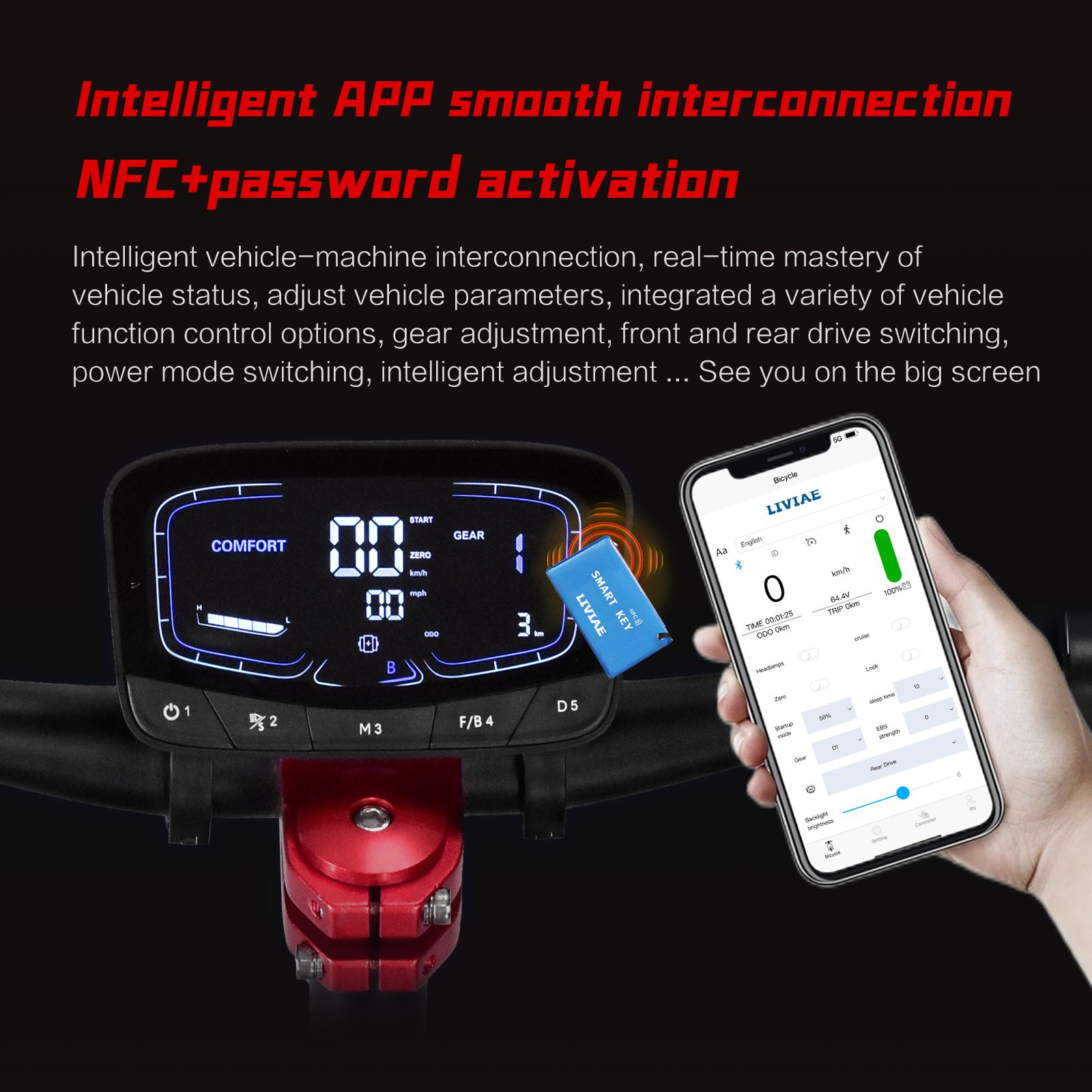 EU USA Freeshipping Boyueda S5 11inch 60V 38Ah battery NFC Activation App electric scooter 6000W dual motor for adults powerful