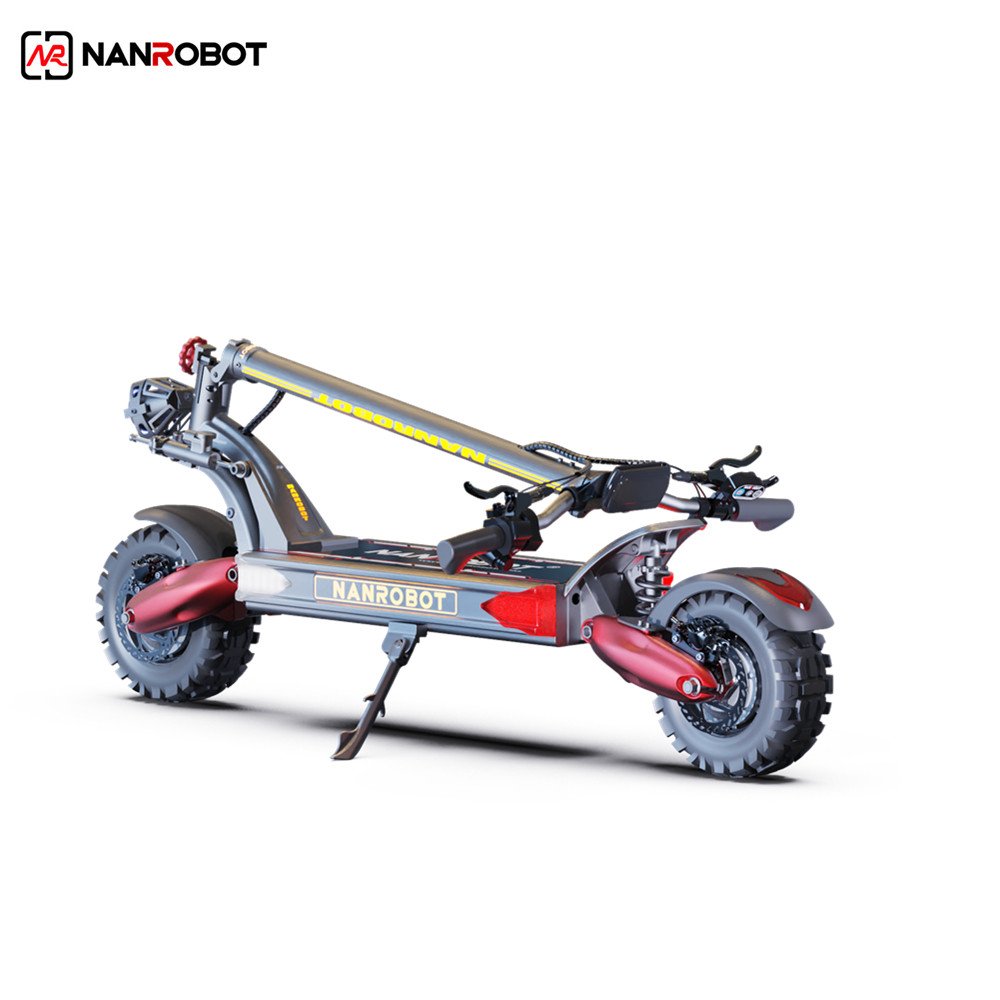 EU Warehouse NANROBOT LS7+ The Beast Off-Road shock suspension ELECTRIC SCOOTER -Max Power 4800W-60V 40AH Best Original 2021