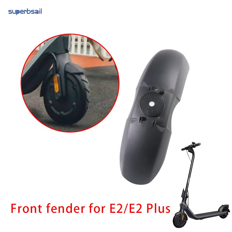 Superbsail Factory E Scooter Spare Parts Accessory Original Front Fender For E2/E2 Plus Ninebot Electric Scotoer Fender Mudguard