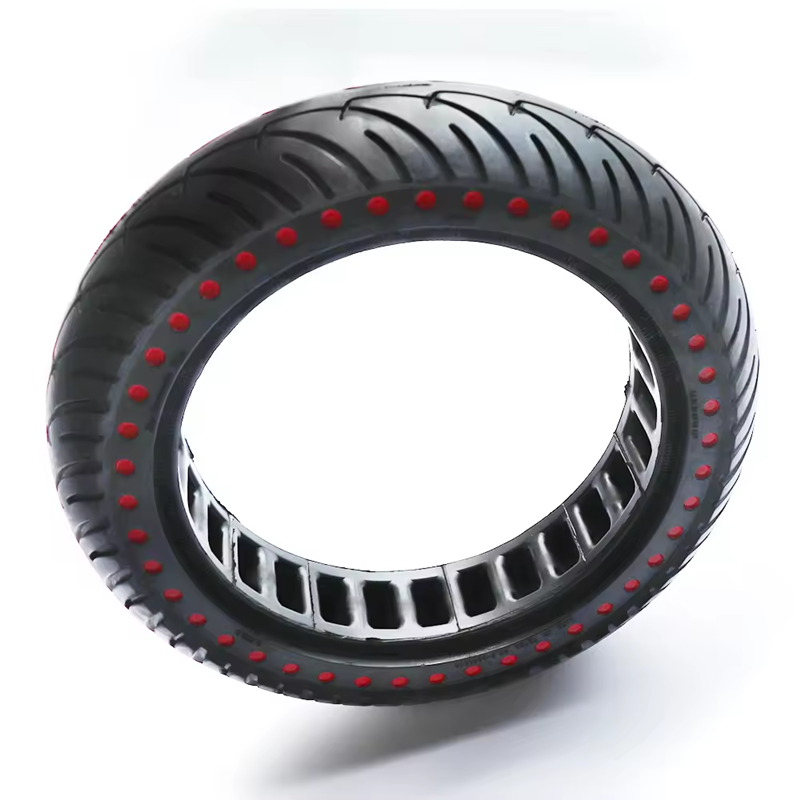 New8.5*2.0inch ND Light elastic with hole Inner Honeycomb Tire red electric scooter skateboard tire