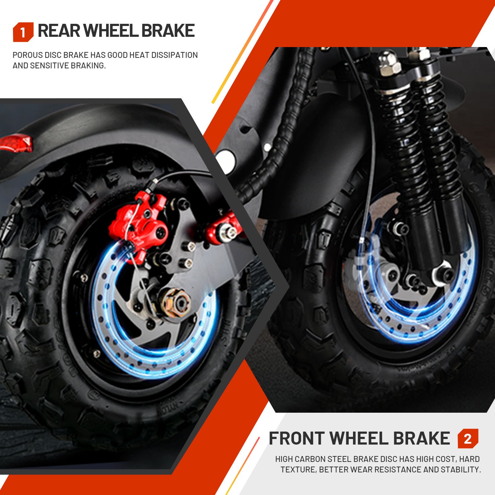 High Safety Level Folding Self Balance E-scooter 800W Powerful Off Road Electric Scooter With Seat