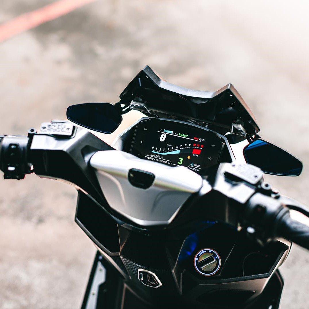 Customization TFT Speedometer Display for Electric Motorcycle Motorbike Modifications Work With Fardriver Controller