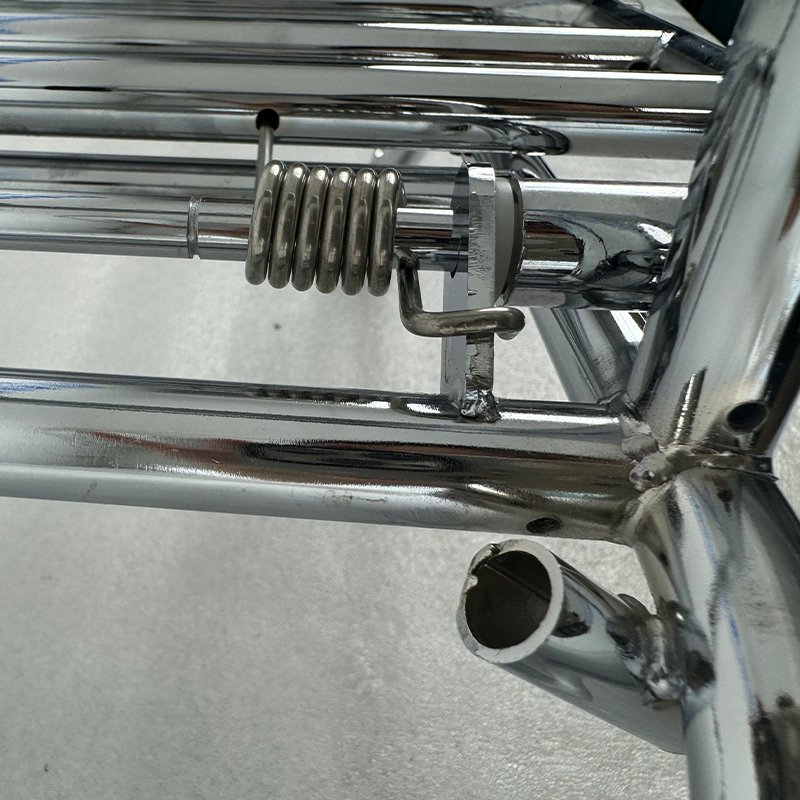 High Quality Chrome Color Steel Front Luggage Rack Bracket RA GT150 Scooter Parts Best Quality Motorcycle Cargo Shelf Iron